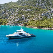 AvA Yachts Kando130XL Model near beach