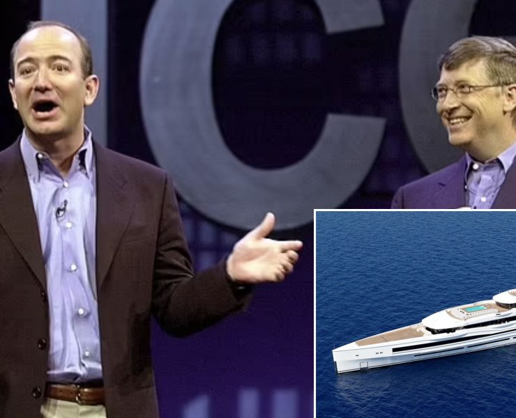 bill gates and jeff bezos yacht
