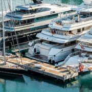 Beautiful Mega And Superyachts