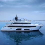 Super Yacht in sea
