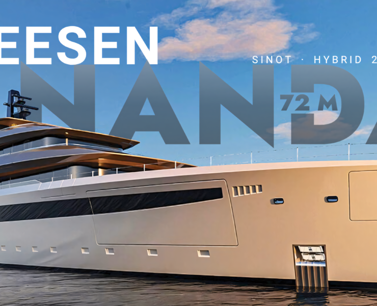 Project Ananda Heesen superyacht 72m hybrid motor yacht designed by Sinot