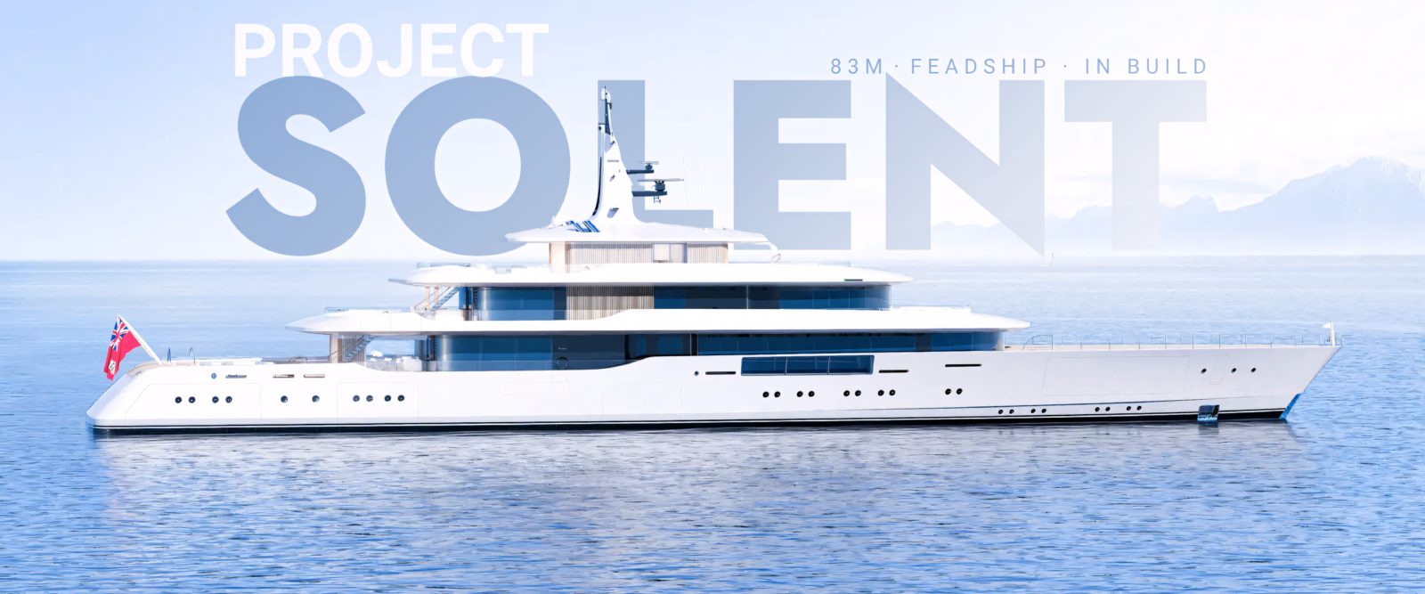 Project Solent 83m Feadship superyacht rendering